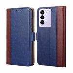 For vivo S16e Ostrich Texture Flip Leather Phone Case(Blue)