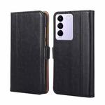 For vivo S16e Ostrich Texture Flip Leather Phone Case(Black)