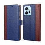 For Xiaomi Redmi Note 12 4G Global Ostrich Texture Flip Leather Phone Case(Blue)