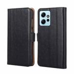 For Xiaomi Redmi Note 12 4G Global Ostrich Texture Flip Leather Phone Case(Black)