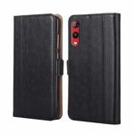 For Rakuten Hand 4G Ostrich Texture Flip Leather Phone Case(Black)