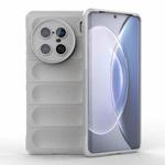 For vivo X90 Pro+ 5G Magic Shield TPU + Flannel Phone Case(Grey)