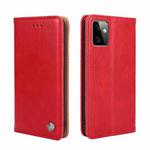 For Motorola Moto G Power 2023 Non-Magnetic Retro Texture Leather Phone Case(Red)