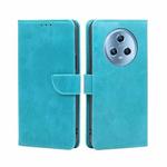 For Honor Magic5 Calf Texture Buckle Flip Leather Phone Case(Blue)