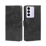 For vivo S16e Calf Texture Buckle Flip Leather Phone Case(Black)