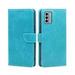 For Nokia G22 Calf Texture Buckle Flip Leather Phone Case(Blue)