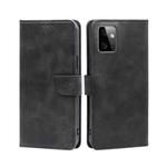 For Motorola Moto G Power 2023 Calf Texture Buckle Flip Leather Phone Case(Black)