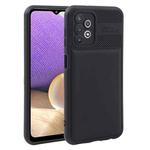 For Samsung Galaxy A32 5G / M32 5G Twill Texture TPU Shockproof Phone Case(Black)