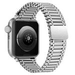 Chain Magnetic Stainless Steel Watch Band For Apple Watch Ultra 49mm / Series 8&7 45mm / SE 2&6&SE&5&4 44mm / 3&2&1 42mm(Silvery)