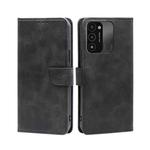 For Tecno Spark 8C / Spark GO 2022 Calf Texture Buckle Flip Leather Phone Case(Black)