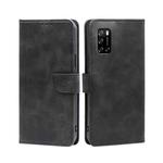 For Rakuten Big S Calf Texture Buckle Flip Leather Phone Case(Black)