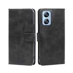 For Blackview A52 Calf Texture Buckle Flip Leather Phone Case(Black)