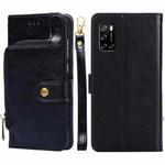 For Rakuten Big S Zipper Bag Leather Phone Case(Black)