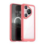 For Huawei Pura 70 Pro Colorful Series Acrylic + TPU Phone Case(Red)
