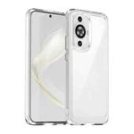 For Huawei nova 12s Colorful Series Acrylic + TPU Phone Case(Transparent)