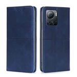 For Infinix Note 12 VIP Cow Texture Magnetic Horizontal Flip Leather Phone Case(Blue)