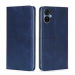 For Tecno Camon 19 Neo Cow Texture Magnetic Horizontal Flip Leather Phone Case(Blue)