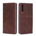 For Rakuten Big Cow Texture Magnetic Horizontal Flip Leather Phone Case(Dark Brown)