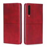 For Rakuten Big Cow Texture Magnetic Horizontal Flip Leather Phone Case(Red)