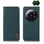 For Xiaomi 13 Ultra KHAZNEH Nappa Top Layer Cowhide Leather Phone Case(Green)
