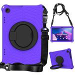 For Lenovo Tab M10 3rd Gen Spider King Silicone Protective Tablet Case(Purple)