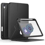 For iPad 10th Gen 10.9 2022 3-Fold Magnetic Leather Smart Tablet Case(Black)