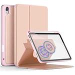 For iPad 10th Gen 10.9 2022 3-Fold Magnetic Leather Smart Tablet Case(Pink)