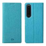 For Sony Xperia 1 V ViLi DMX Series Shockproof Magnetic Leather Phone Case(Blue)