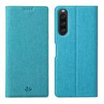 For Sony Xperia 10 V ViLi DMX Series Shockproof Magnetic Leather Phone Case(Blue)