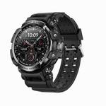 LC16 1.32 inch IP68 Waterproof Sports Outdoor Sport Smart Watch, Support Bluetooth Calling / Heart Rate Monitoring(Black)