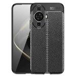 For Huawei Nova 11 Litchi Texture TPU Shockproof Phone Case(Black)