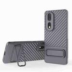 For Honor 80 Pro 5G Wavy Texture TPU Phone Case with Lens Film(Grey)