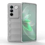 For vivo S16 Pro 5G Magic Shield TPU + Flannel Phone Case(Grey)