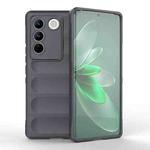 For vivo S16 Pro 5G Magic Shield TPU + Flannel Phone Case(Dark Grey)