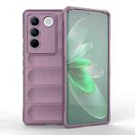 For vivo S16 Pro 5G Magic Shield TPU + Flannel Phone Case(Purple)