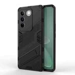 For vivo S16 Pro 5G Punk Armor 2 in 1 PC + TPU Shockproof Phone Case with Invisible Holder(Black)