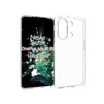 For OnePlus Ace 2V 5G Waterproof Texture TPU Phone Case(Transparent)