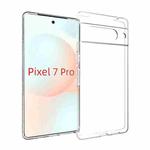 For Google Pixel 7 Pro Waterproof Texture TPU Phone Case(Transparent)