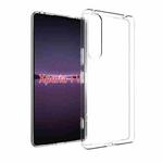 For Sony Xperia 1 V Waterproof Texture TPU Phone Case(Transparent)