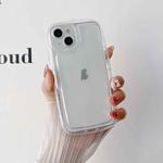 For iPhone 14 Fat Man Airbag Clear TPU Phone Case(Transparent)