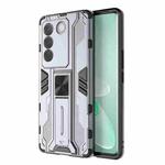 For vivo S16 / S16 Pro Supersonic Holder PC Soft TPU Phone Case(Grey)