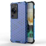 For Huawei P60 / P60 Pro Honeycomb Phone Case(Blue)