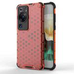 For Huawei P60 / P60 Pro Honeycomb Phone Case(Red)