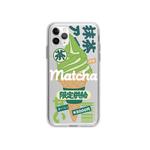 For iPhone 11 Pro Max Lucency Painted TPU Protective(Matcha Ice Cream)