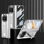 For Huawei Mate X3 GKK Integrated Magnetic Folding Supercar Phone Case(Silver)