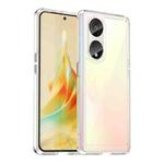 For OPPO A1 Pro 5G Colorful Series Acrylic + TPU Phone Case(Transparent)