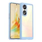 For OPPO A1 Pro 5G Colorful Series Acrylic + TPU Phone Case(Blue)