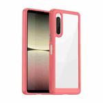 For Sony Xperia 10 V Colorful Series Acrylic + TPU Phone Case(Red)