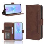 For Tecno Spark 10 5G Skin Feel Calf Texture Card Slots Leather Phone Case(Brown)