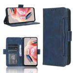 For Xiaomi Redmi Note 12 4G Global Skin Feel Calf Texture Card Slots Leather Phone Case(Blue)